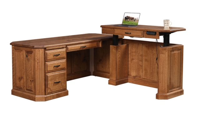 Wooden table on the plain white background